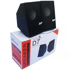 D7 Multimedia Speaker Mini Usb 2.0 - Speaker - Portable Table